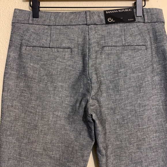 Banana Republic Sloan MidRise Skinny Fit Ankle Length Dress Pants - Picture 4 of 9